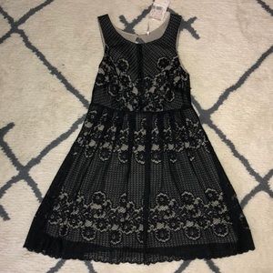 FREE PEOPLE ROCCO BLACK DRESS size 4